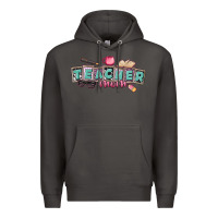Smoke teacher mom Premium Hoodie - CowGirlArtShop