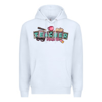 White teacher mom Premium Hoodie - CowGirlArtShop