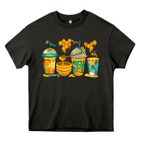 Asphalt bumble bee honey coffee Heavy Core Tee - Jasminsmagicworld