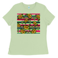 Matcha sunflower cactus Ladies Tee - JahusDesignShop