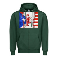 Sports Green baseball puerto rico tumbler tbs Zipper Hoodie - TumblerDesignByShophia