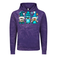 Cloud Purple winter afro gnomies Vintage Hoodie - NancyCooperArtShop