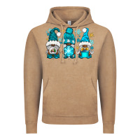 Vintage Coffee winter afro gnomies Vintage Hoodie - NancyCooperArtShop