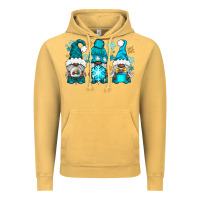Vintage Mustard winter afro gnomies Vintage Hoodie - NancyCooperArtShop