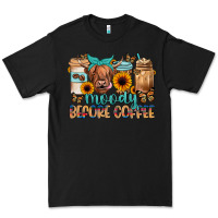 Black moody before coffee Premium Tee - JahusDesignShop