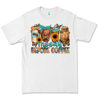 White moody before coffee Premium Tee - JahusDesignShop