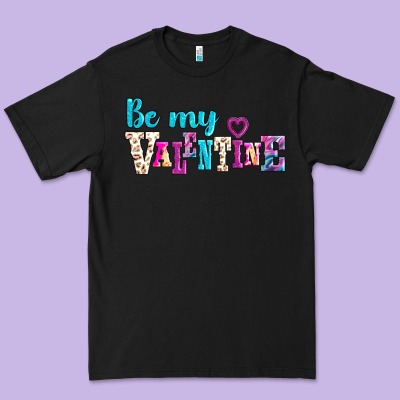 Be My Valentine Premium Tee Designed By Adodesignshop