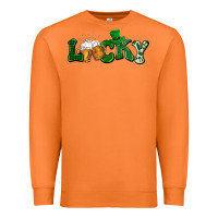 Carrot Lucky with beer St. Patricks day Premium Sweatshirt - HowdyJamesFarm
