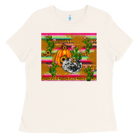Bone pumpkin Ladies Tee - JahusDesignShop