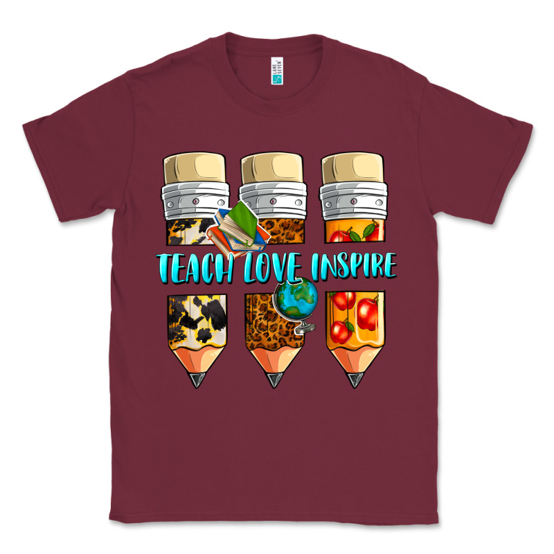Teach Love Inspire Classic Tee by NancyCooperArtShop | Teevron