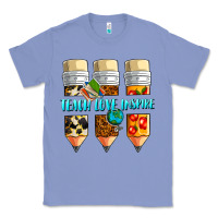 Colony Blue teach love inspire Classic Tee - NancyCooperArtShop