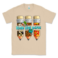 Mushroom teach love inspire Classic Tee - NancyCooperArtShop