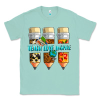 Seafoam teach love inspire Classic Tee - NancyCooperArtShop