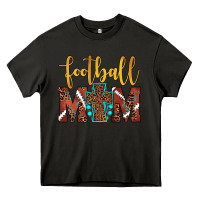 Asphalt football mom Heavy Core Tee - JahusDesignShop