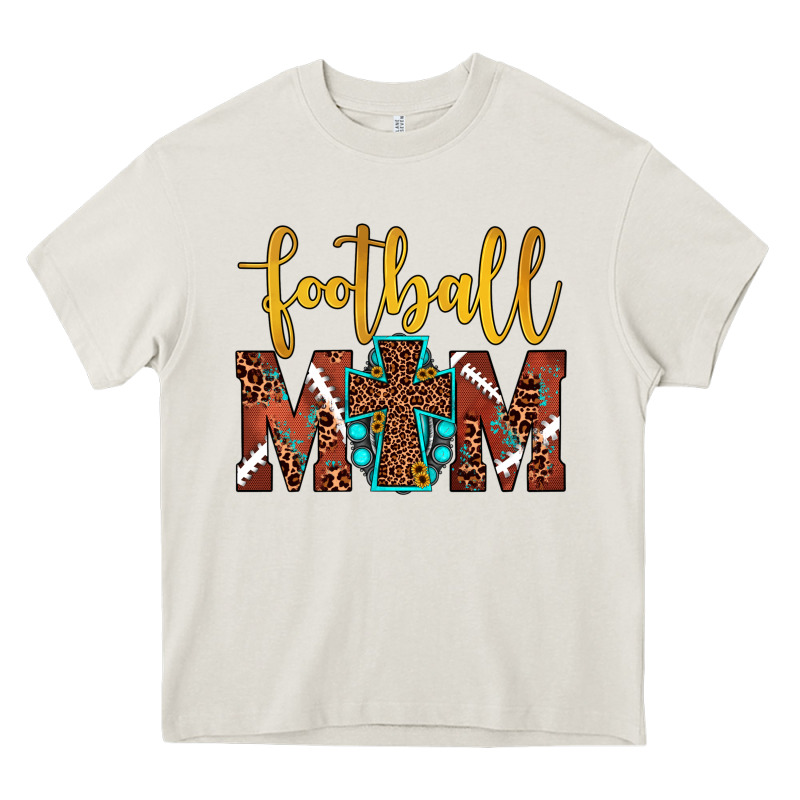 Football Mom Heavy Core Tee by JahusDesignShop | Teevron