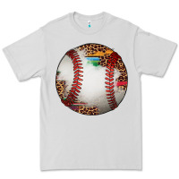Dove Grey western baseball leopard serape pattern Premium Tee - Artiststas