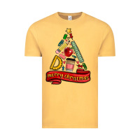 Vintage Mustard teacher tools christmas tree Vintage Tee - MaliasSmallBusiness