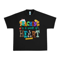 Black teaching is a work of heart Urban Heavy Tee - NancyCooperArtShop