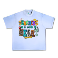 Grape Ice teaching is a work of heart Urban Heavy Tee - NancyCooperArtShop