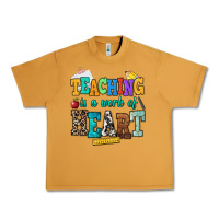 Peanut Butter teaching is a work of heart Urban Heavy Tee - NancyCooperArtShop