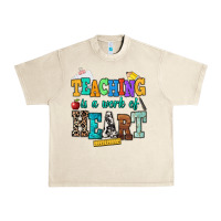 Sandshell teaching is a work of heart Urban Heavy Tee - NancyCooperArtShop