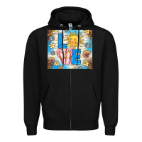 Black summer love Zipper Hoodie - TumblerDesignByShophia