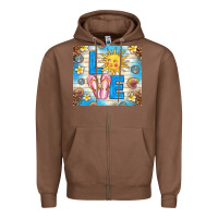 Chestnut summer love Zipper Hoodie - TumblerDesignByShophia