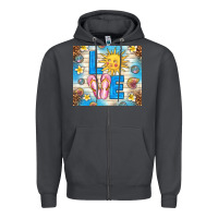 Smoke summer love Zipper Hoodie - TumblerDesignByShophia
