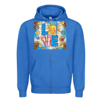 True Royal summer love Zipper Hoodie - TumblerDesignByShophia