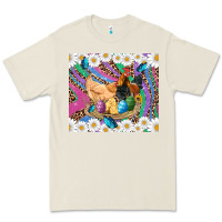 Bone easter farm chicken chick rooster daisys butterfly sunflower eggs glit Premium Tee - Artiststas