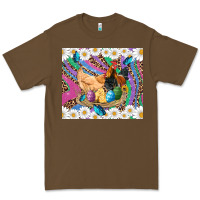 Cacao easter farm chicken chick rooster daisys butterfly sunflower eggs glit Premium Tee - Artiststas