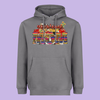 Mexican Mom Mexico Heavyweight Hoodie Designed By Howdyjamesfarm