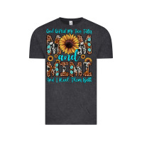 Vintage Black god gifted me two titles mom and mimi  and i rock them both Vintage Tee - JahusDesignShop