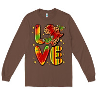 Chestnut love juneteenth Long Sleeve Tee - LillyAllenDesigns