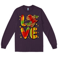 Plum love juneteenth Long Sleeve Tee - LillyAllenDesigns