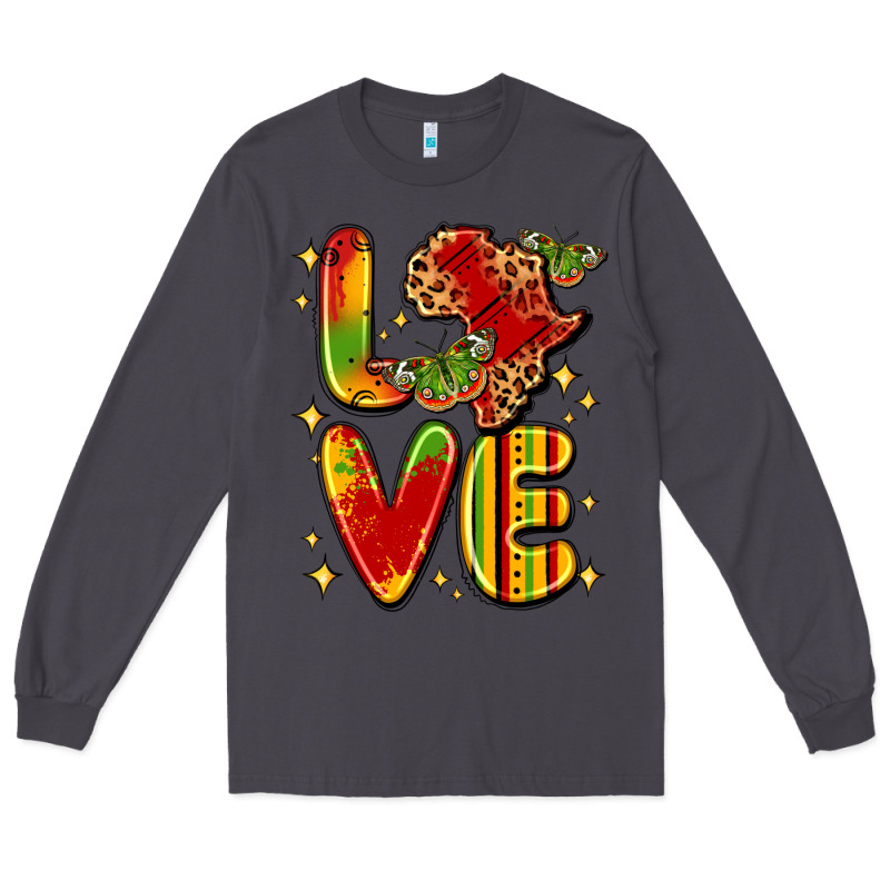 Love Juneteenth Long Sleeve Tee by LillyAllenDesigns | Teevron