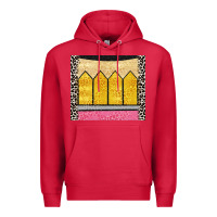 Cardinal glitter pencil Premium Hoodie - CowGirlArtShop