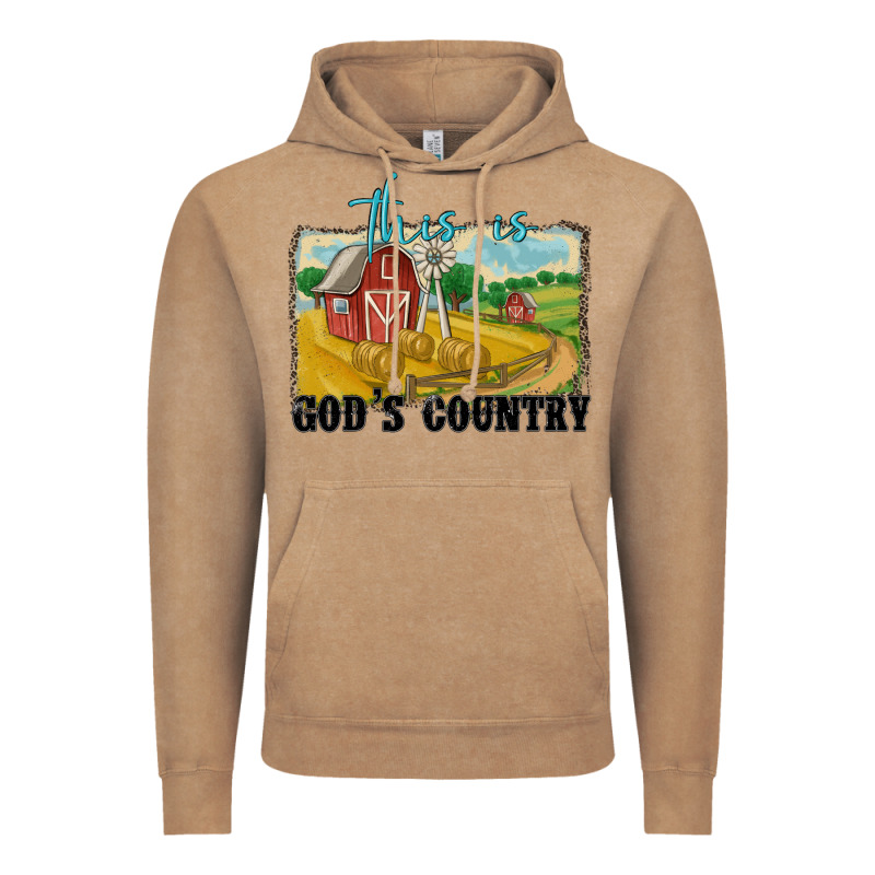 This Is God's Country Vintage Hoodie by MaliasSmallBusiness | Teevron