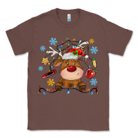 Chestnut christmas deer school Classic Tee - MaliasSmallBusiness