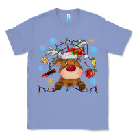 Colony Blue christmas deer school Classic Tee - MaliasSmallBusiness