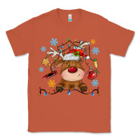 Copper christmas deer school Classic Tee - MaliasSmallBusiness
