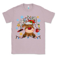 Lilac christmas deer school Classic Tee - MaliasSmallBusiness