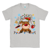 Moon Dust christmas deer school Classic Tee - MaliasSmallBusiness
