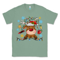 Sage christmas deer school Classic Tee - MaliasSmallBusiness
