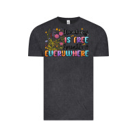 Vintage Black kindness is free sprinkle it everywhere Vintage Tee - MaliasSmallBusiness