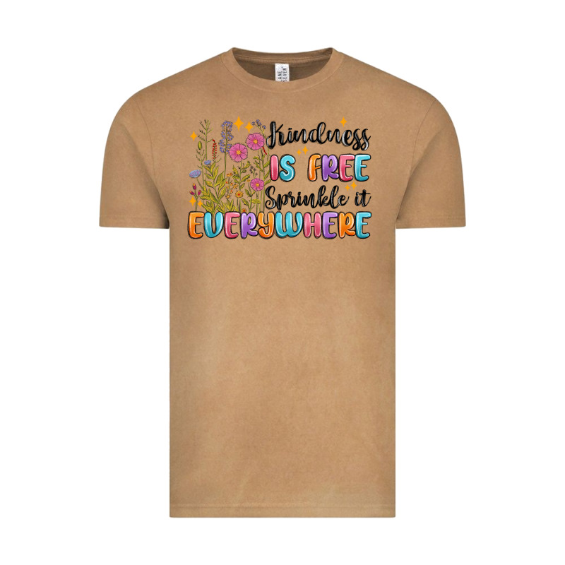 Kindness Is Free Sprinkle It Everywhere Vintage Tee by MaliasSmallBusiness | Teevron