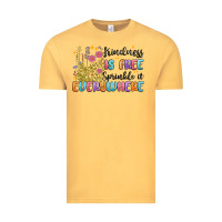 Vintage Mustard kindness is free sprinkle it everywhere Vintage Tee - MaliasSmallBusiness