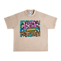 French Oak one loved teacher Urban Heavy Tee - NancyCooperArtShop