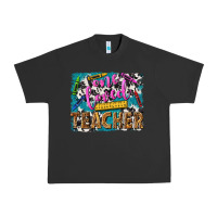 Pigment Black one loved teacher Urban Heavy Tee - NancyCooperArtShop