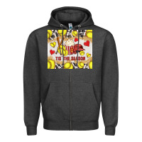 Charcoal Heather tis' the season softball with cowhide tumbler tbs Zipper Hoodie - TumblerDesignByShophia